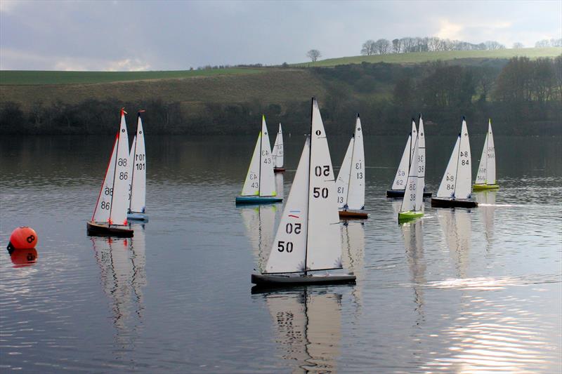 MYA Scottish District IOM Travellers 3 at Kinghorn Loch photo copyright Bill Odger taken at Aberdeen Model Yacht Club and featuring the One Metre class