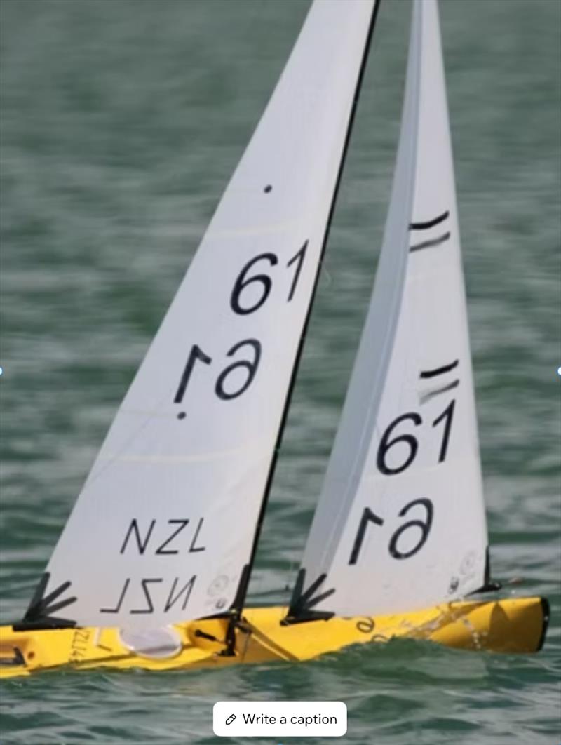 The Vickers photo copyright Nigel Barrow taken at  and featuring the One Metre class