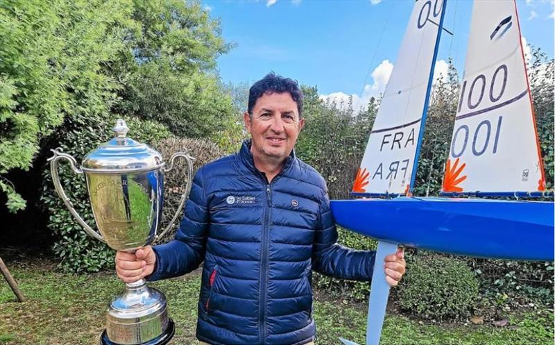 Olivier Cohen 2022 IOM World Champion photo copyright Cohen family taken at  and featuring the One Metre class