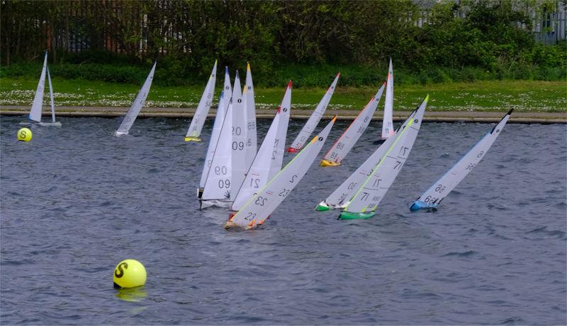 Jack Turner Trophy IOM Open 2026 photo copyright Stuart Mearns taken at Birkenhead Radio Sailing & Power Club and featuring the One Metre class