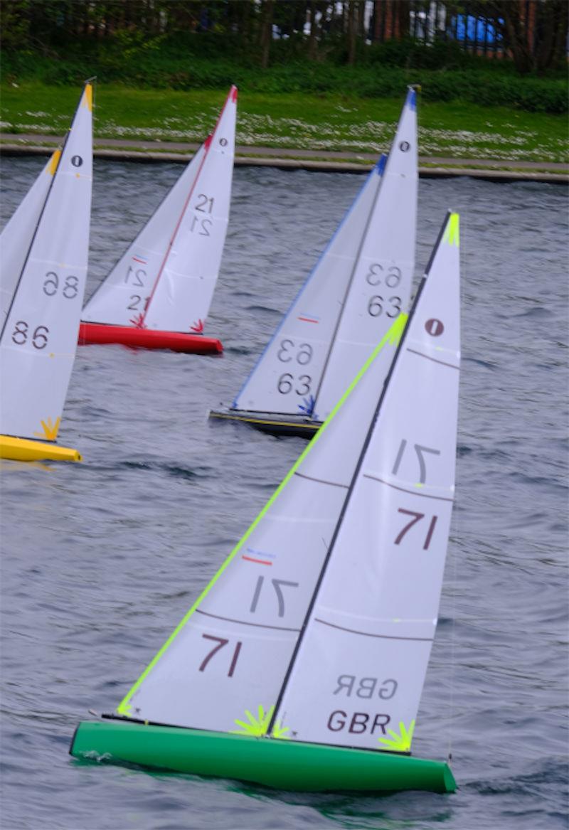 Jack Turner Trophy IOM Open 2026 photo copyright Stuart Mearns taken at Birkenhead Radio Sailing & Power Club and featuring the One Metre class