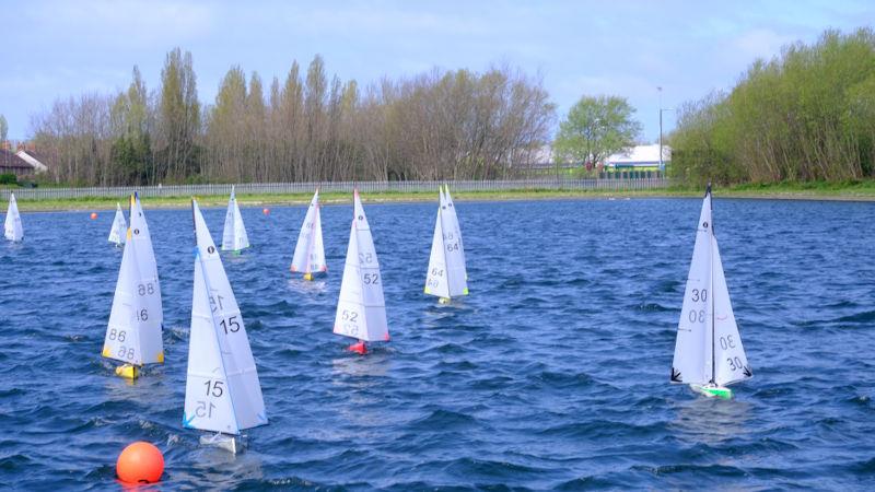 Jack Turner Trophy IOM Open 2026 photo copyright Stuart Mearns taken at Birkenhead Radio Sailing & Power Club and featuring the One Metre class