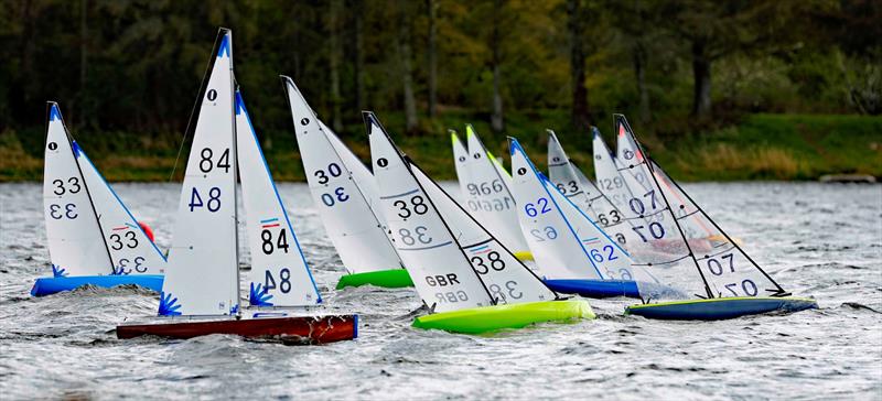 2026 MYA Scottish District IOM Traveller 1 at Forfar Loch photo copyright John Carmichael taken at Tayside Radio Sailing Club and featuring the One Metre class