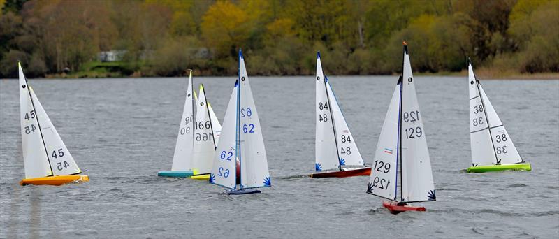 2026 MYA Scottish District IOM Traveller 1 at Forfar Loch photo copyright John Carmichael taken at Tayside Radio Sailing Club and featuring the One Metre class