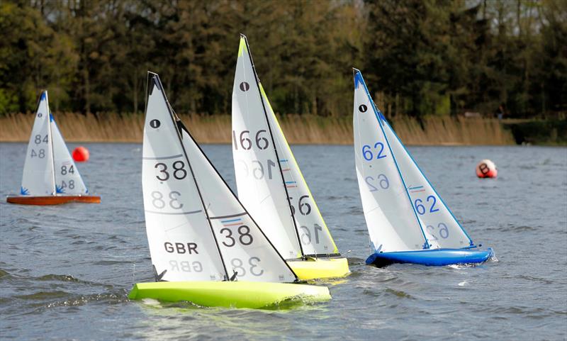2026 MYA Scottish District IOM Traveller 1 at Forfar Loch photo copyright John Carmichael taken at Tayside Radio Sailing Club and featuring the One Metre class