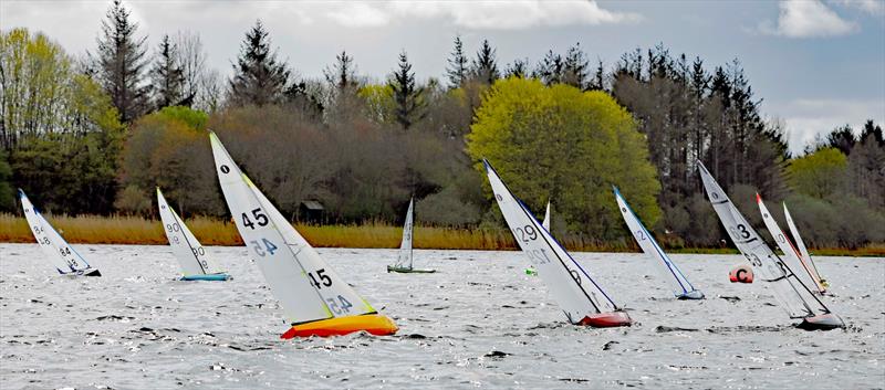 2026 MYA Scottish District IOM Traveller 1 at Forfar Loch photo copyright John Carmichael taken at Tayside Radio Sailing Club and featuring the One Metre class