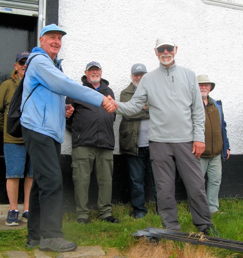 3rd Place, Ian Dundas in the 2026 MYA Scottish District IOM Travellers 2 at Paisley Model Yacht Club photo copyright David Smith taken at Paisley Model Yacht Club and featuring the One Metre class