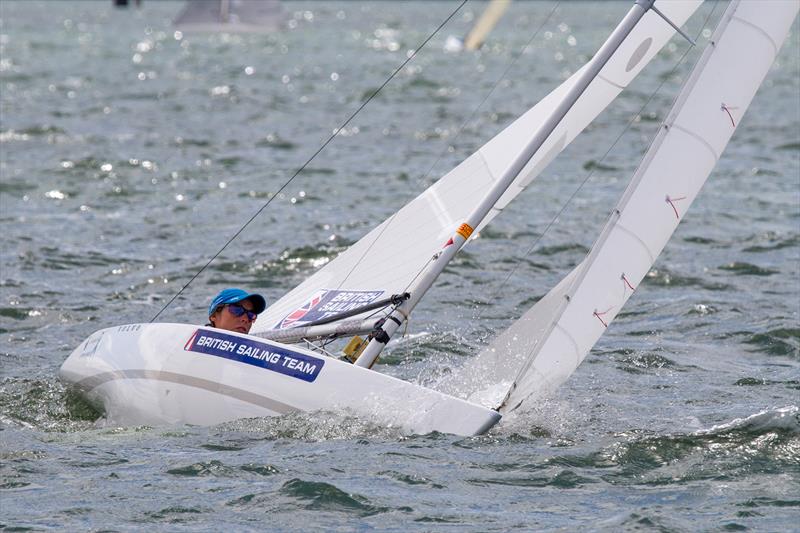 Helena Luca at the 2015 Para World Sailing Championships photo copyright Teri Dodds taken at Royal Yacht Club of Victoria and featuring the 2.4m class