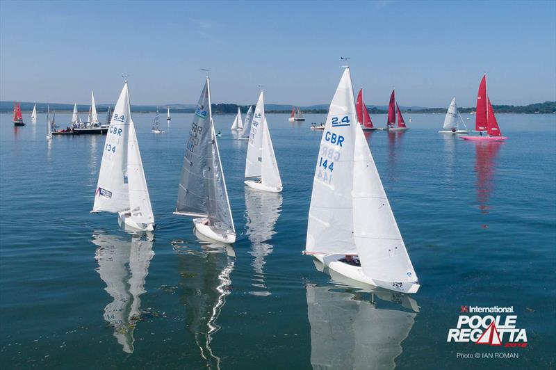 2.4mRs in the harbour during the International Paint Poole Regatta 2018 - photo © Ian Roman / International Paint Poole Regatta