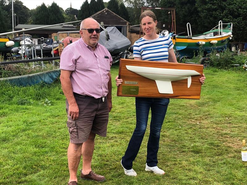 Megan Pascoe wins the 2.4mR Nationals at Rutland photo copyright Richard Johnson taken at Rutland Sailing Club and featuring the 2.4m class