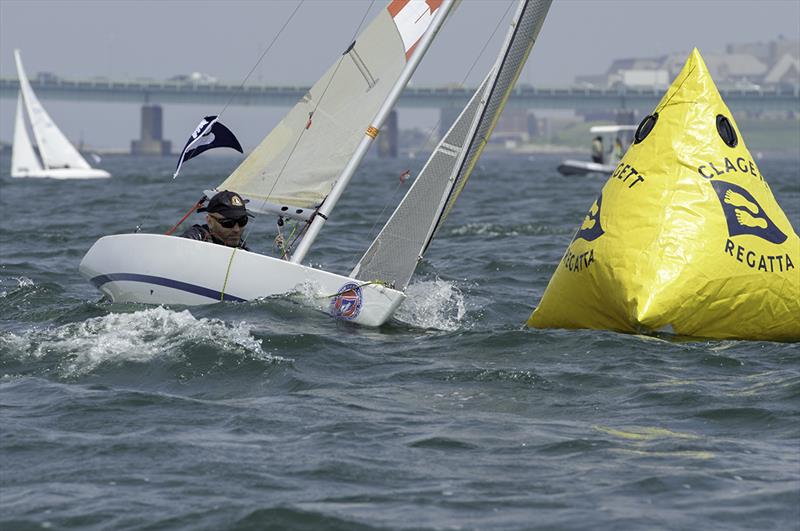 Paul Tingley winner of the 2.4mR class and Clagett trophy 2017 photo copyright Ro Fernandez taken at Sail Newport and featuring the 2.4m class