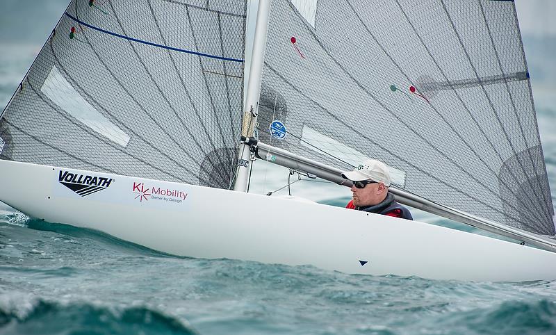 Matt Bugg (AUS) - 2.4mtr - Day 3 - Para Sailing World Championship, Sheboygan, Wisconsin, USA photo copyright Cate Brown taken at Sheboygan Yacht Club and featuring the 2.4m class