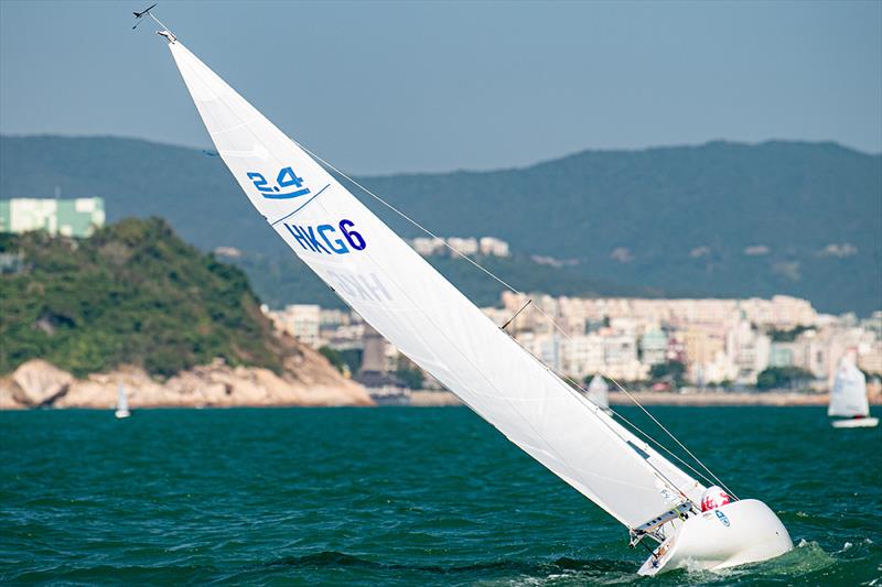 ABC Southside Regatta 2019 photo copyright Panda Man / Takumi Photography taken at Aberdeen Boat Club and featuring the 2.4m class