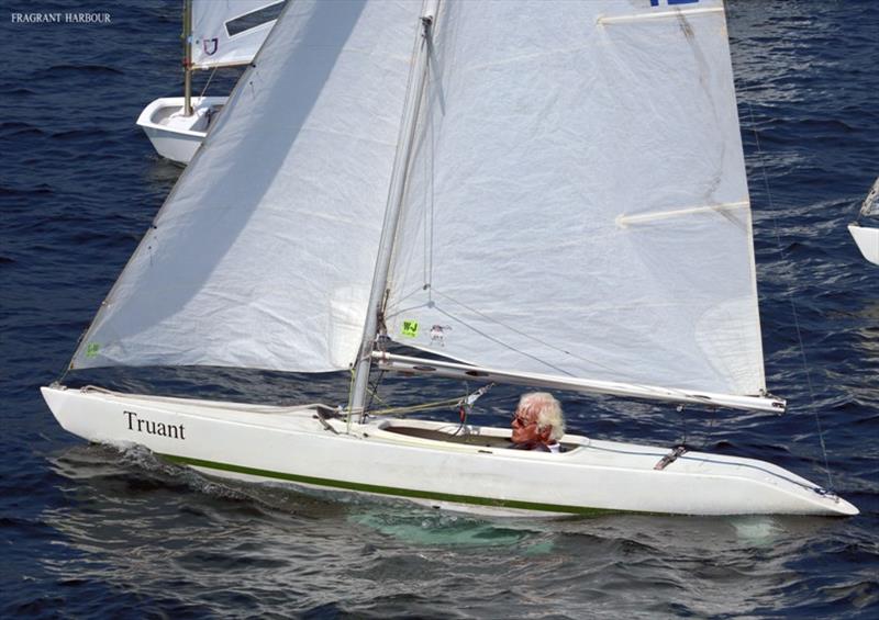 Ex-commodore Mark Houghton sails a 2.4mR - 2020 Open Dinghy Regatta, Day 2 - photo © Fragrant Harbour