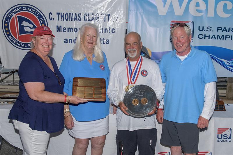 2.4mR winner Dee Smith 18th Clagett Regatta credit Clagett Regatta - Andes Visual - photo © Clagett Regatta - Andes Visual