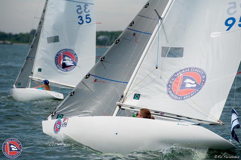 Clagett Boat Grant recipients sailing at The Clagett 2018 photo copyright Ro Fernandez / Andes Visual taken at  and featuring the 2.4m class