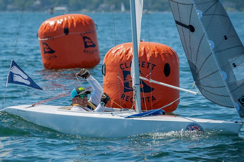 2.4mR class leader Julio Reguero at the 20th Anniversary C. Thomas Clagett, Jr. Memorial Clinic and Regatta - photo © Clagett Sailing - Andes Visual