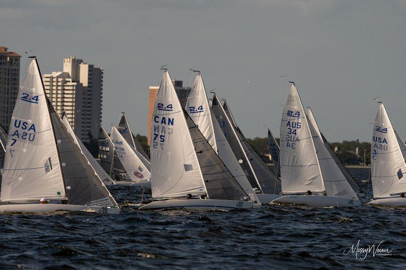 2.4mR World Championship Para Sailing International Championship Regatta in Florida photo copyright Missy Weiner Photography taken at Davis Island Yacht Club and featuring the 2.4m class