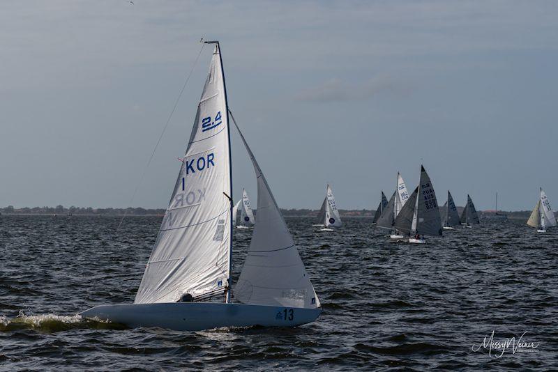 2.4mR World Championship Para Sailing International Championship Regatta in Florida photo copyright Missy Weiner Photography taken at Davis Island Yacht Club and featuring the 2.4m class