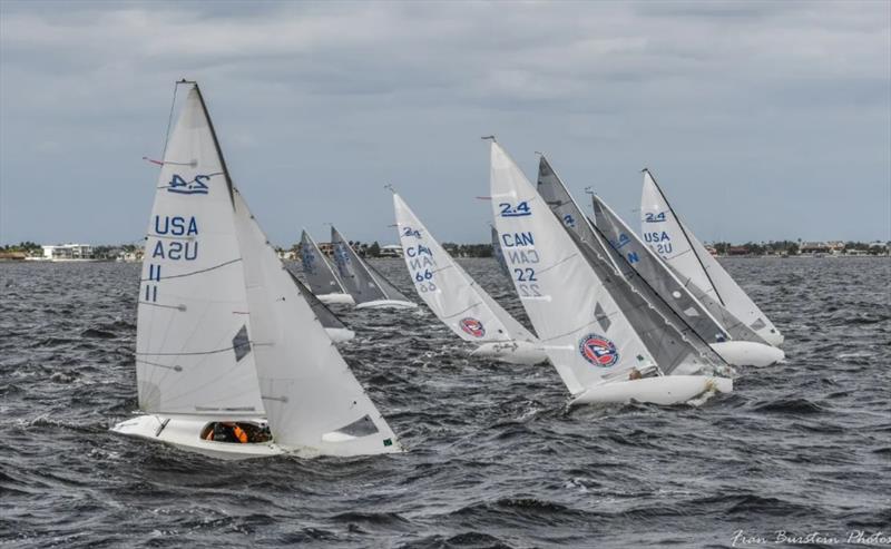 2.4 meter CanAm Series 2024 photo copyright Fran Burstein taken at Charlotte Harbor Yacht Club and featuring the 2.4m class