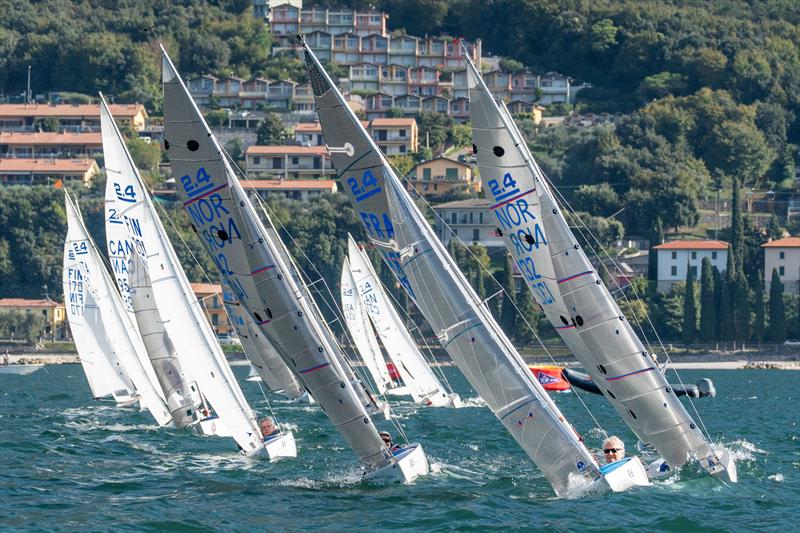 2.4mR Inclusive World Championship at Lake Garda - day 2 photo copyright Beatrice Colombo for Fraglia Vela Malcesine taken at Fraglia Vela Malcesine and featuring the 2.4m class