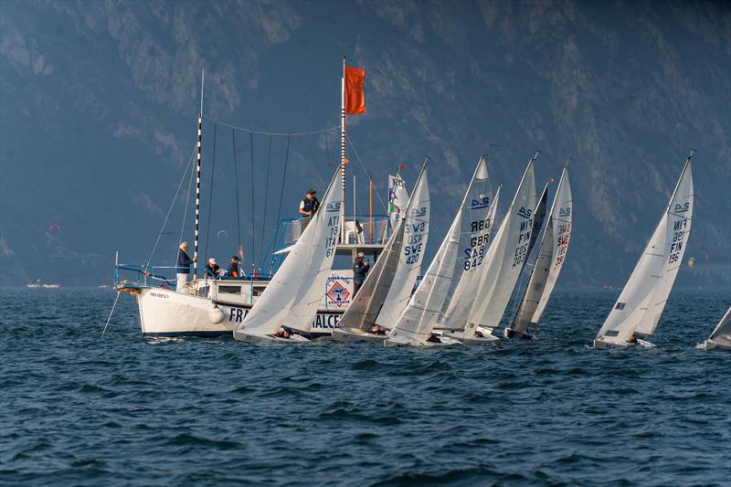 2.4mR Inclusive World Championship at Lake Garda - day 3 photo copyright Beatrice Colombo for Fraglia Vela Malcesine taken at Fraglia Vela Malcesine and featuring the 2.4m class