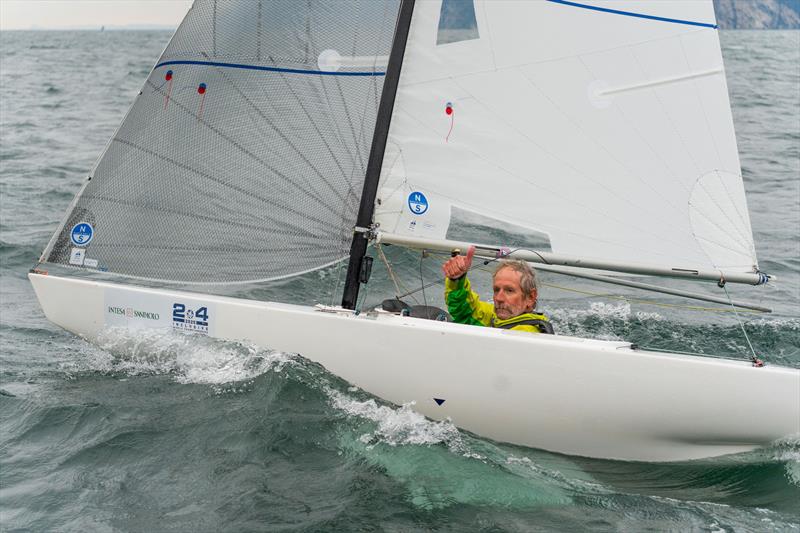 2.4mR Inclusive World Championship at Lake Garda - day 4 photo copyright Beatrice Colombo for Fraglia Vela Malcesine taken at Fraglia Vela Malcesine and featuring the 2.4m class