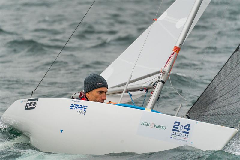 2.4mR Inclusive World Championship at Lake Garda - day 4 photo copyright Beatrice Colombo for Fraglia Vela Malcesine taken at Fraglia Vela Malcesine and featuring the 2.4m class