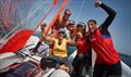 Italians Federico Zampiccoli and Leonardo Chiste win the Zhik 29er Europeans at Quiberon, France and Margherita Porro and Sophia Leoni win the female title © Robert Hajduk / www.shuttersail.com