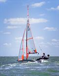29er on their way the winning their class and the best dinghy performance at the 52nd annual Mersea Week &copy; Chrissie Westgate