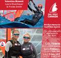 The 29er team comprised of Laura Eisenhauer and Freida Smith as well as Valentino Blewett win Sail Canada's Bill Burk Memorial Youth Elite Awards &copy; Sail Canada
