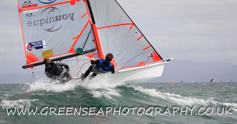 Zhik 29er UK Nationals at Pwllheli day 2 photo copyright Andy Green / www.greenseaphotography.co.uk taken at Pwllheli Sailing Club and featuring the 29er class