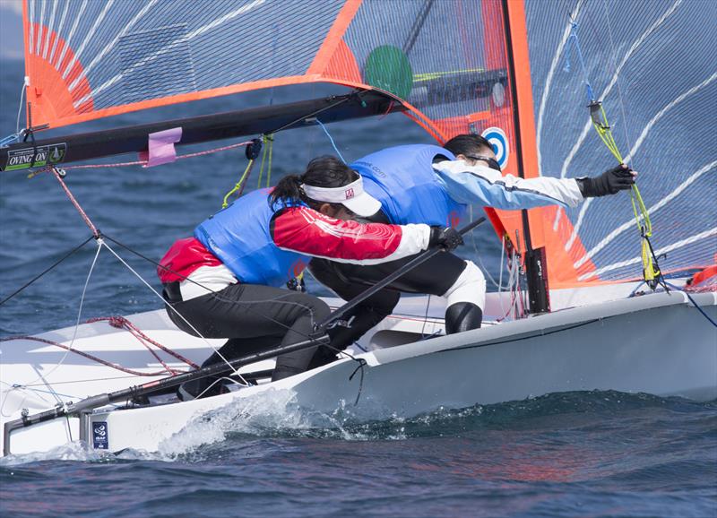 Hong Kong Race Week 2017 day 3 photo copyright Hong Kong Race Week / Naomi Rebecca taken at Royal Hong Kong Yacht Club and featuring the 29er class