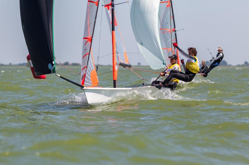 Dutch Youth Regatta photo copyright Valentijn van Duijvendijk taken at WV Braassemermeer and featuring the 29er class