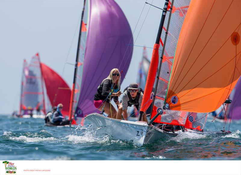 Zhik 29er Worlds at Long Beach final day photo copyright Matias Capizzano / www.capizzano.com taken at Alamitos Bay Yacht Club and featuring the 29er class