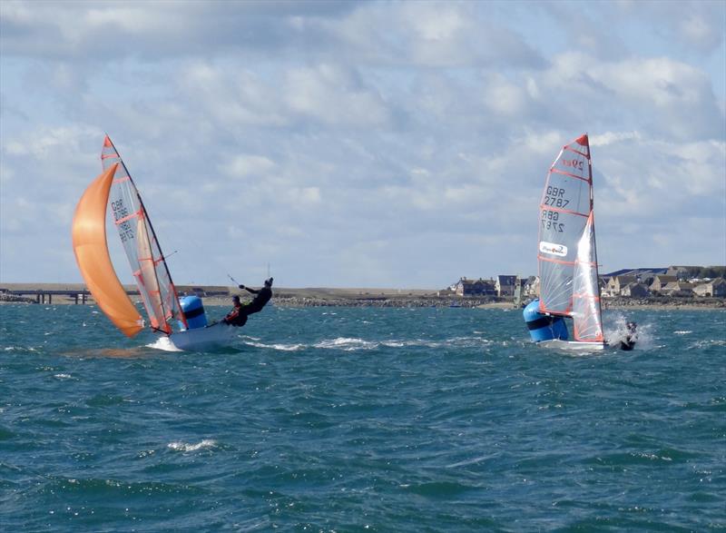Harken 29er Grand Prix Round 1 at the WPNSA photo copyright 29er UK taken at Weymouth & Portland Sailing Academy and featuring the 29er class