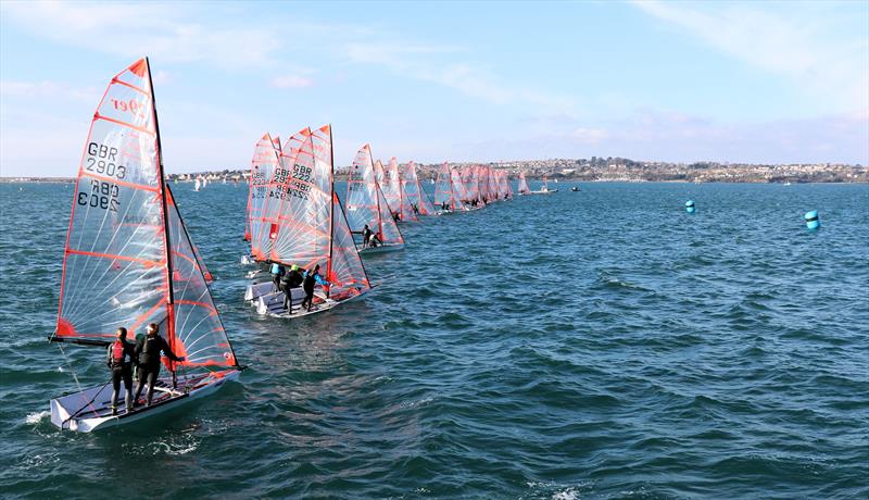 29er Ovington Championship 2019 at the WPNSA photo copyright 29er UK taken at Weymouth & Portland Sailing Academy and featuring the 29er class