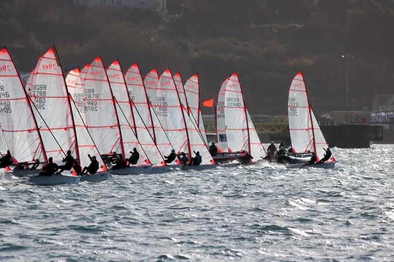 29er Ovington Championship 2019 at the WPNSA photo copyright 29er UK taken at Weymouth & Portland Sailing Academy and featuring the 29er class