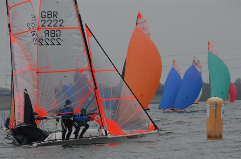 NeilPryde Sailing UK 29er Winter Championship at Grafham Water - photo © UK 29er Class