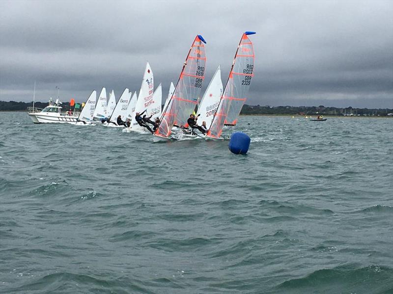 Lymington Junior Regatta photo copyright David Earl taken at Royal Lymington Yacht Club and featuring the 29er class