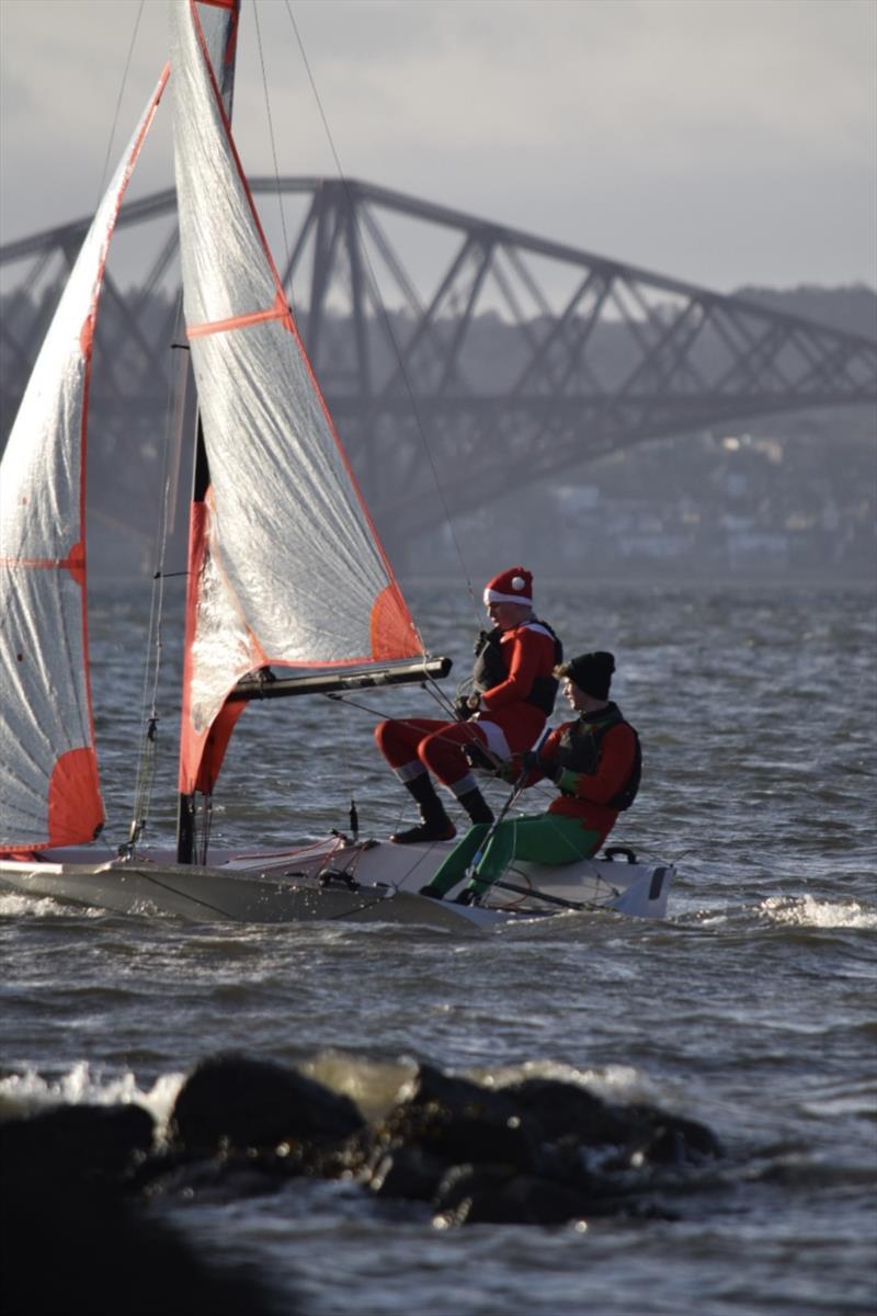 RYA Scotland 29er Christmas Regatta photo copyright Iain Patrick taken at Dalgety Bay Sailing Club and featuring the 29er class