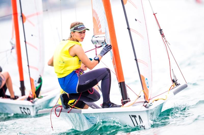 Italian 29er sailors at the Youth Sailing Worlds in Sanya - photo © Tomas Moya / Sailing Energy / World Sailing