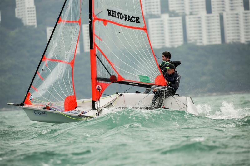 Day 2 - Zhik Hong Kong 29er World Championship at RHKYC photo copyright Isaac Lawrence / RHKYC taken at Royal Hong Kong Yacht Club and featuring the 29er class
