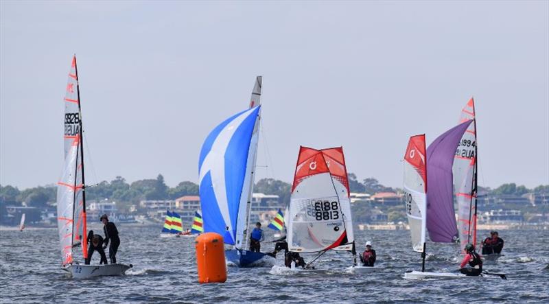 Perth Waters Coaching Regatta photo copyright Graeme Everett taken at Perth Dinghy Sailing Club and featuring the 29er class