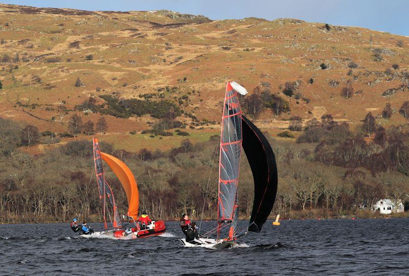 29ers at the RYA Scotland Academy Series photo copyright Andrew Robertson taken at  and featuring the 29er class