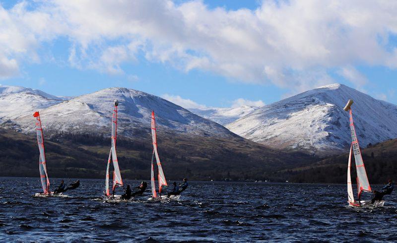 29ers at the RYA Scotland Academy Series photo copyright Andrew Robertson taken at  and featuring the 29er class