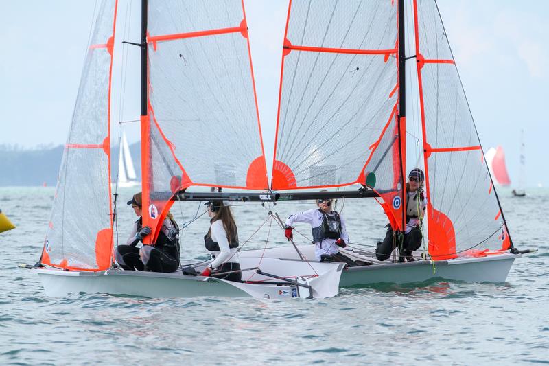 29er - Predictwind Auckland Girls Championships - March 23, 2019 - photo © Richard Gladwell