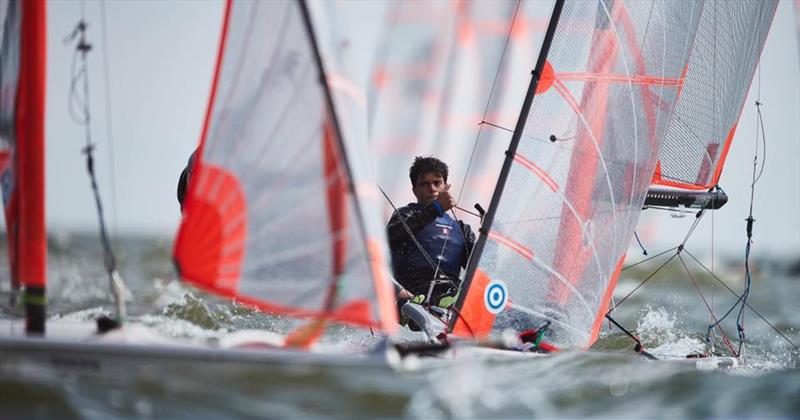 Kiwi 29er crews in action at the Worlds in Gdynia - July 2019 photo copyright Robert Hajduk / www.shuttersail.com taken at  and featuring the 29er class