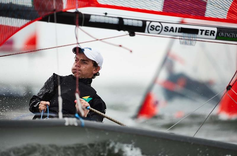 Archie Cropley at the Zhik 29er Worlds in Poland - photo © Robert Hajduk - ShutterSail.com