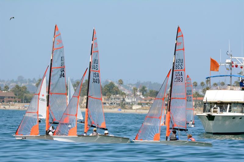 2019 San Diego Olympic Classes Regatta photo copyright Bob Betancourt taken at San Diego Yacht Club and featuring the 29er class